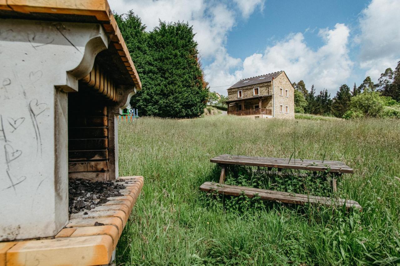 Casa Berbesa - Caserio En Asturias 3, Jardin, Bbq, Fam Castropol Exterior photo